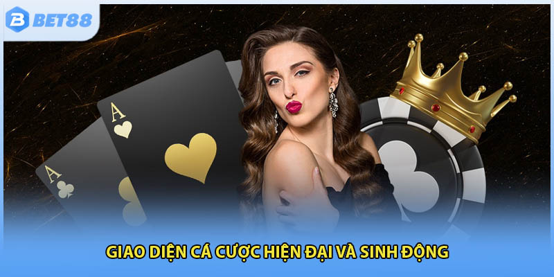 Giao diện cá cược hiện đại và sinh động